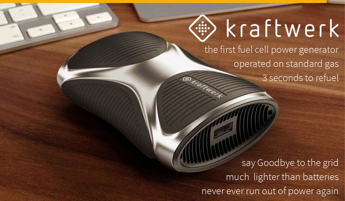 Kraftwerk: Fuel Cell Power Bank ที่ใช้เวลาชาร์จ 3 วินาที ก็ใช้ชาร์จ iPhone ได้ถึง 11 ครั้ง