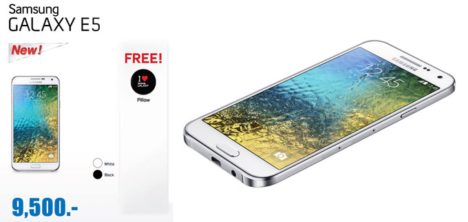 Samsung Galaxy E5 มา(อีก)แล้ว พร้อมวางจำหน่ายในราคา 9,500 บาท
