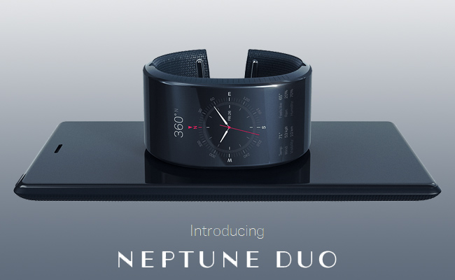 ไม่ง้อมือถือ! Neptune Duo สมาร์ทวอทช์แนวใหม่ มาพร้อมจอที่สองในรูปร่างสมาร์ทโฟน