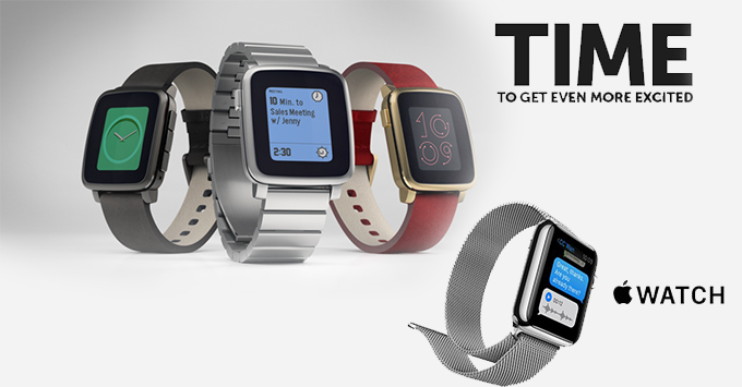 ลางไม่ดี?… ยอดสั่งจอง Pebble Time พุ่งสูงขึ้นเป็นเท่าตัว หลังงานเปิดตัว Apple Watch