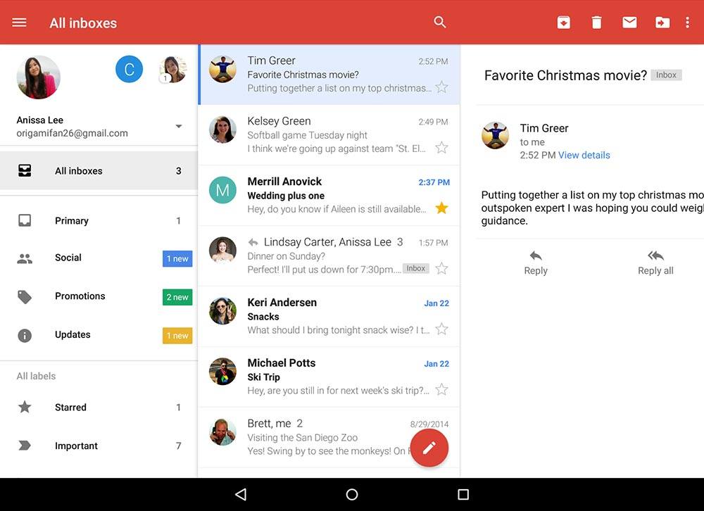 Gmail เพิ่มฟีเจอร์ “All inboxes” จับรวมทุกเมล์มาอยู่ในหน้าเดียว และ อัพเดตฟีเจอร์อื่นๆ