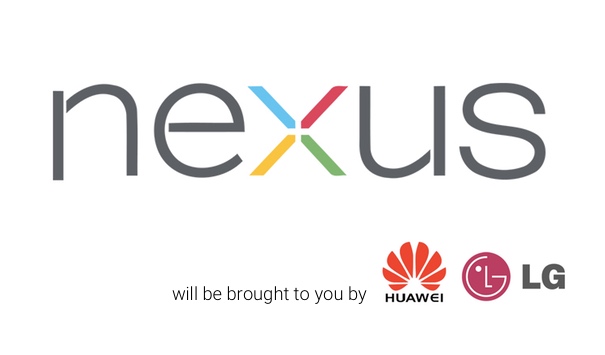 ปลายปีนี้จะมีการเปิดตัวมือถือ Nexus สองตัว ผลิตโดย Huawei และ LG