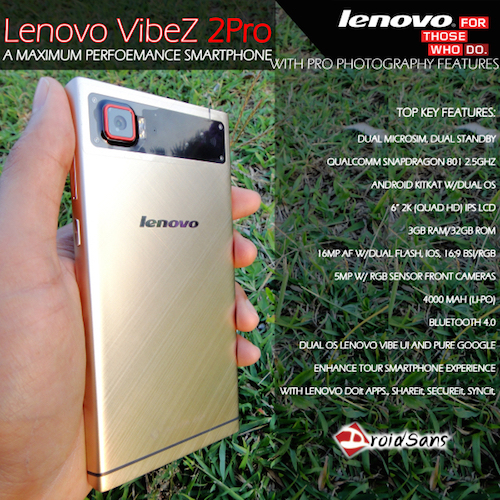 [Unbox] ชมรูปลักษณ์ภายนอกของ Lenovo VibeZ 2Pro สมาร์ทโฟนกลิ่นอายสวยหรูที่คุณจะวางไม่ลง