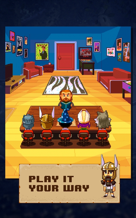 Knights of Pen & Paper 2 เกม RPG แบบดั้งเดิมสุดๆ ลง Google Play แล้ว