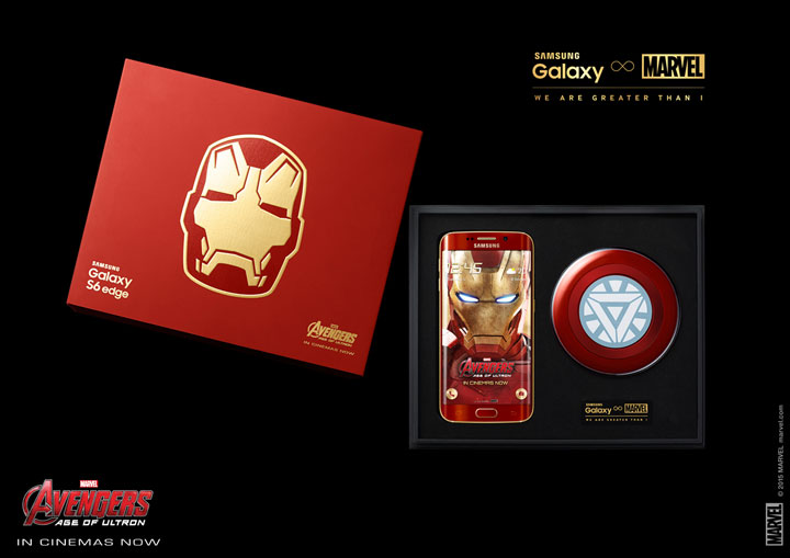 มาแล้ว Galaxy S6 edge Iron Man Edition ทองอร่าม แดงงามหยด