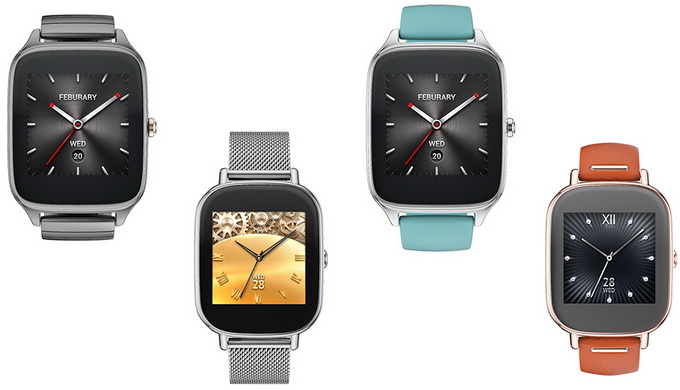 ASUS เปิดตัว ZenWatch 2 ใหม่ในงาน Computex 2015 มี 2 ขนาด 3 สี มาพร้อม Android Wear 5.1.1