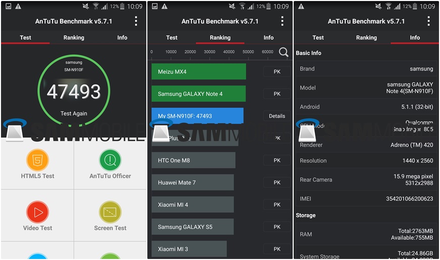 Samsung เริ่มทดสอบ Android 5.1.1 สำหรับ Galaxy Note 4 แล้วทั้งแบบ 32-bit และ 64-bit