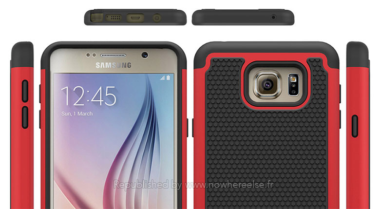 หลุดภาพงานออกแบบเคส Galaxy Note 5 รูปร่างหน้าตาคล้าย Galaxy S6