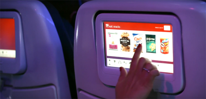 สายการบิน Virgin America เปิดตัวระบบความบันเทิงบนเครื่องบิน “Red” พัฒนาจาก Android