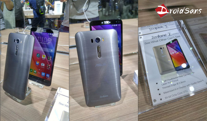 Asus Zenfone 2 Laser (ZE601KL) รุ่นจอ 6 นิ้วเริ่มวางจำหน่าย เปลี่ยนสเปคใช้ชิป Snapdragon 616