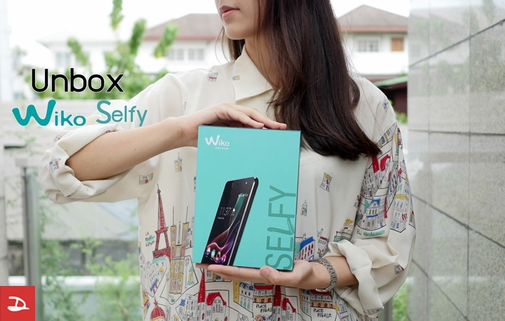 Unbox : แกะกล่องพรีวิว Wiko Selfy สมาร์ทโฟนเอาใจคอเซลฟี่ มีทั้งแฟลชกล้องหน้าและไม้เซลฟี่ ในราคา 4,990 บาท