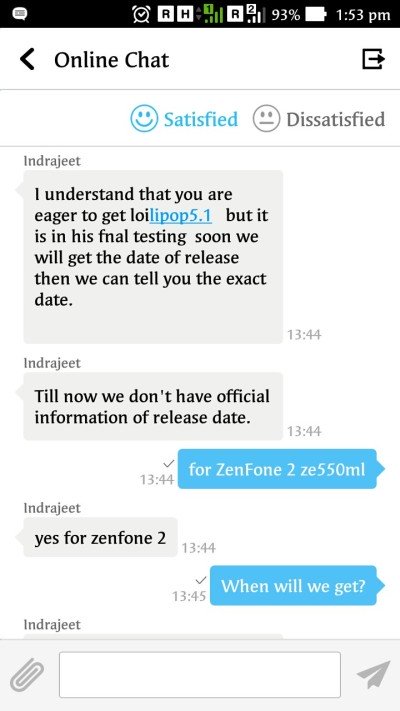 ASUS ZenFone 2 เตรียมอัพ Android 5.1 เร็วๆ นี้ หลังอยู่ในช่วงทดสอบขั้นสุดท้าย