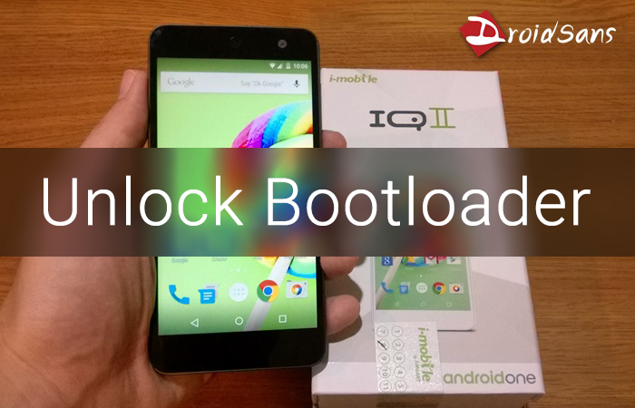 วิธี Unlock Bootloader สำหรับ i-mobile IQ II (Android One)