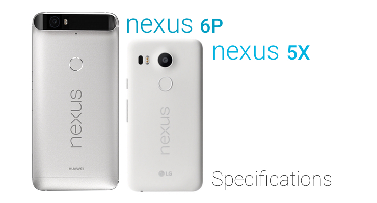 สเปคละเอียดและราคาอย่างเป็นทางการของ Nexus 5X และ Nexus 6P พร้อมเปรียบเทียบตัวใกล้เคียง