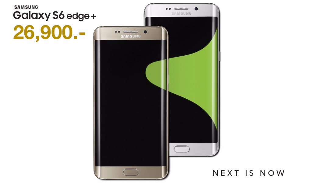 Samsung Galaxy S6 Edge Plus เปิดขายแล้ววันนี้ในราคา 26,900 บาท