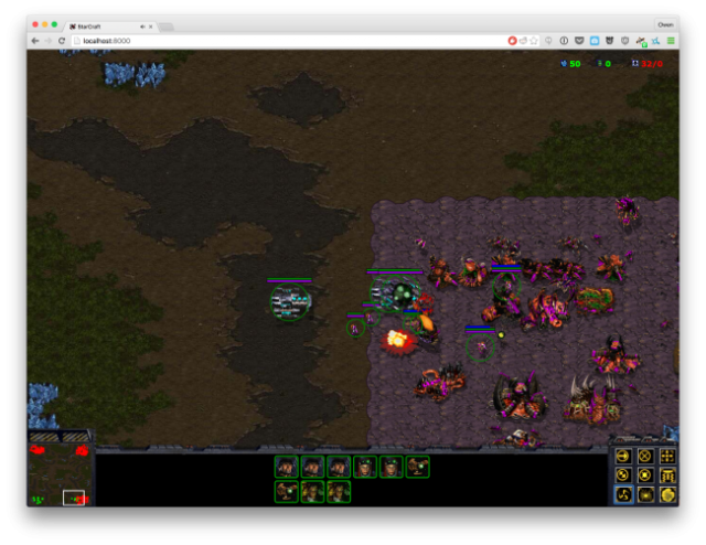 เจ๋งจริงอะไรจริง…โปรแกรมเมอร์สร้างเกม StarCraft โดยใช้ HTML 5 !!