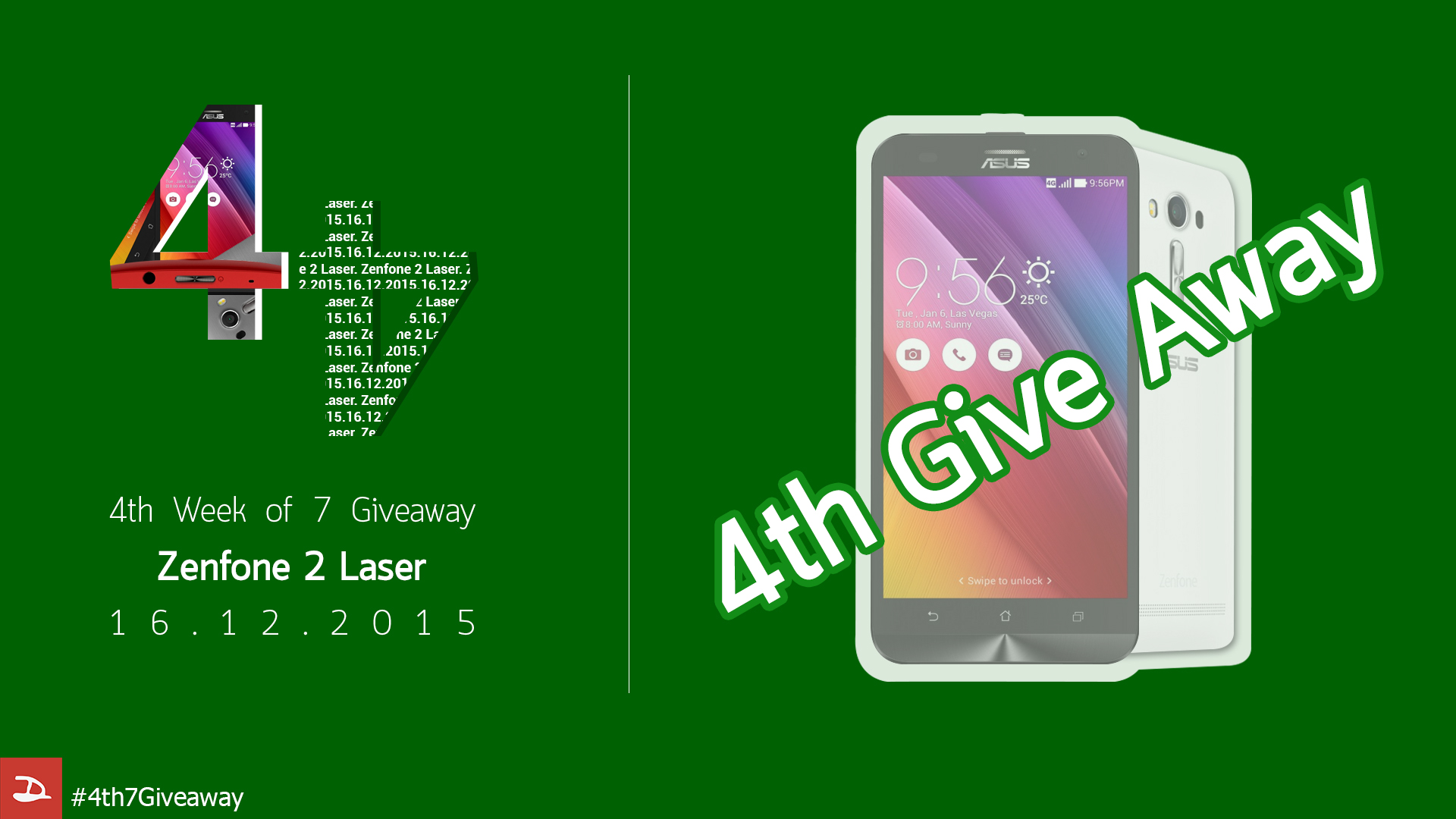 [Special Event] ประกาศผลผู้โชคดีที่ได้รับ Asus Zenfone 2 Laser จากกิจกรรมแจกสมาร์ทโฟน 7 เครื่อง 7 สัปดาห์