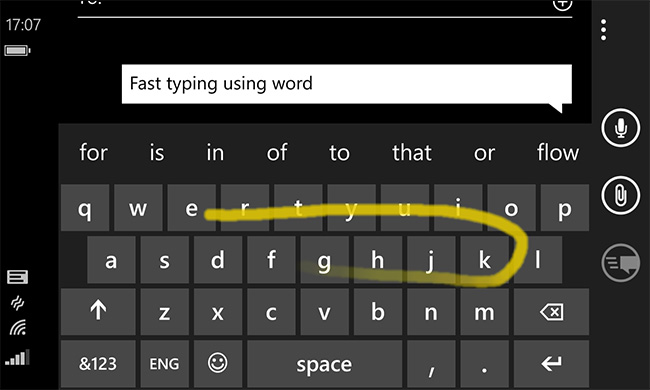 หรือ Microsoft เตรียมปล่อยคีย์บอร์ด Word Flow ให้อุปกรณ์ Android และ iOS ?