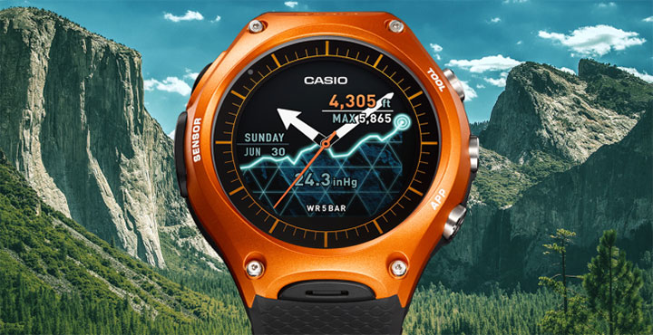 [CES] Casio เผยโฉม Android Wear ตัวแรก วัสดุทนทาน พร้อมหน้าปัด Dual-Layer ที่สามารถใช้ได้เป็นเดือน