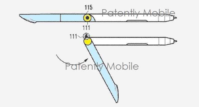 Samsung จดสิทธิบัตรปากกา S Pen ที่เปลี่ยนเป็นขาตั้งมือถือได้ในตัว