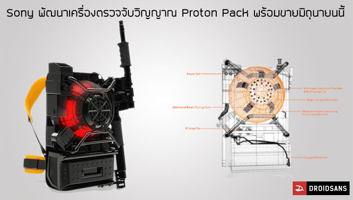 เจนสัมผัสได้ถึงพลังงานบางอย่าง.. Sony พัฒนา Proton Pack เครื่องตรวจจับวิญญาณเครื่องแรกของโลก