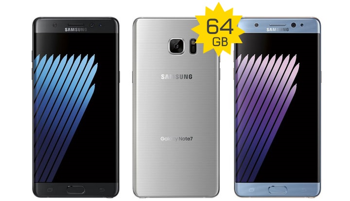 หรือ Samsung Galaxy Note 7 จะมาพร้อมความจุเริ่มต้นที่ 64GB