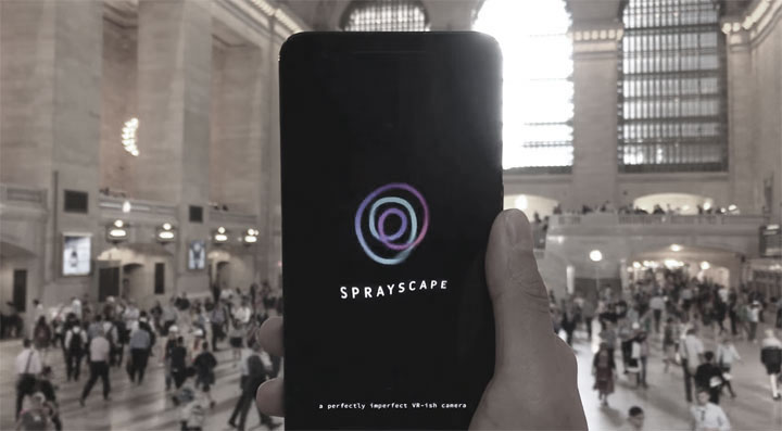 Sprayscape แอพสร้างภาพ VR แบบอาร์ตๆ ให้คุณใช้การพ่นสีแทนการถ่ายภาพจาก Google Creative Lab