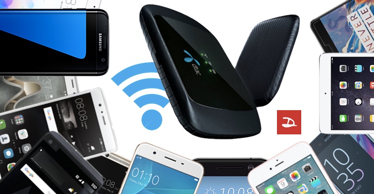 ลองเล่น dtac Super 4G Pocket WiFi แชร์เน็ตให้กันง่ายๆและประหยัดได้มากขึ้น