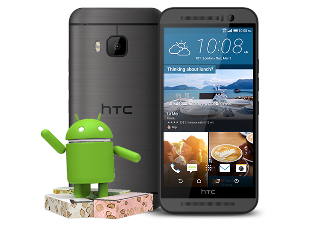 HTC One M9 เตรียมอัพเดท Android OS 7.0 Nougat อย่างเป็นทางการในวันนี้