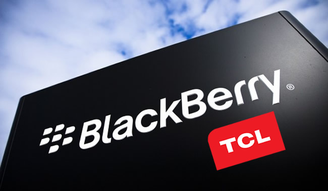 TCL ได้รับสิทธิ์ให้เป็นบริษัทรายเดียวที่จะผลิตสมาร์ทโฟนให้กับทาง Blackberry