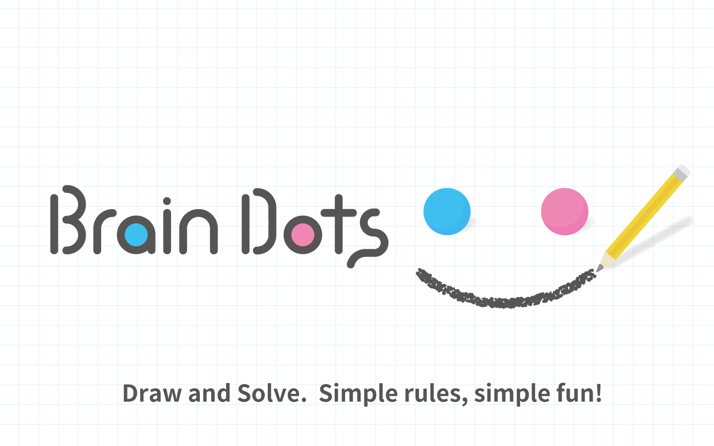 Brain Dots  เกมฝึกสมองวาดเส้น สร้างทาง ให้ลูกบอลทั้ง 2 เดินทางมาเจอกัน