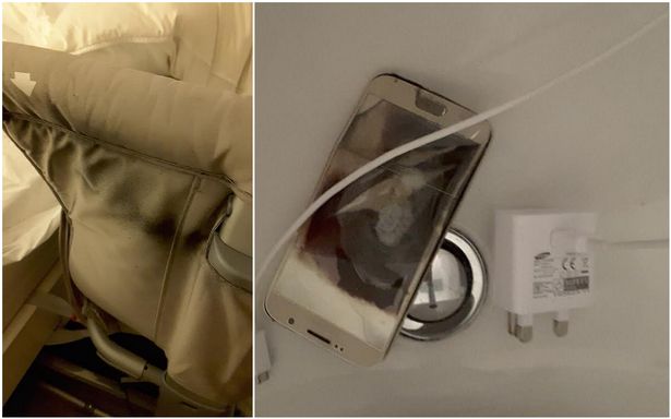 เกิดเหตุ Samsung Galaxy S6 ลุกไหม้ขณะชาร์จแบตในอังกฤษ โชคดีคุณแม่ช่วยหนูน้อยวัย 6 เดือนไว้ได้ทัน
