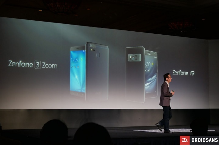 เปิดตัว Asus Zenfone 3 Zoom กล้องคู่ซูม 12 เท่า และ Zenfone AR สมาร์ทโฟน Tango พร้อม RAM 8GB รุ่นแรกของโลก