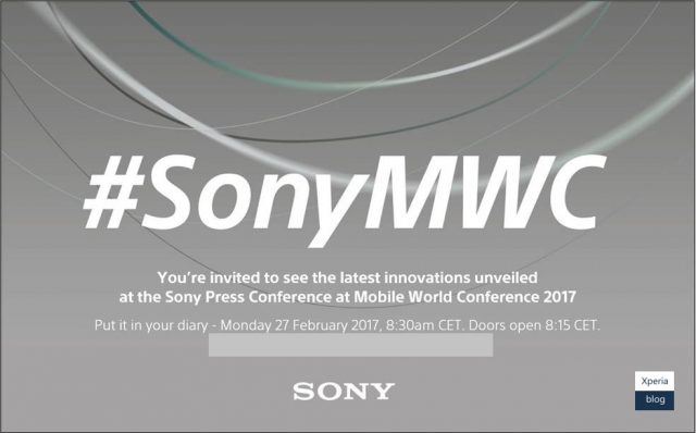 Sony ส่งบัตรเชิญสื่อร่วมงาน MWC 2017, หลุดสเปค Xperia โมเดล G32XX เพิ่ม มาพร้อม RAM 4GB