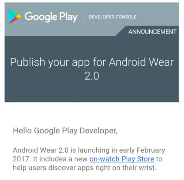 รวมรายชื่อ Android Wear รุ่นไหนจะได้อัพเดทเป็นเวอร์ชั่น 2.0 บ้าง?