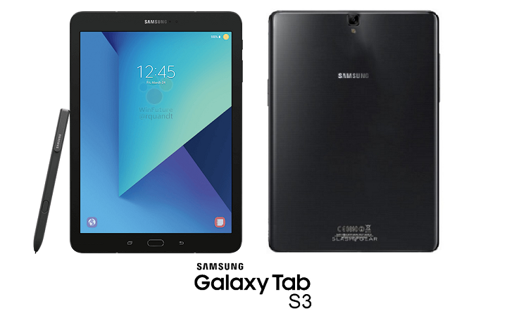 หลุดภาพ Samsung Galaxy Tab S3 แทบเล็ตเรือธงพร้อม S Pen