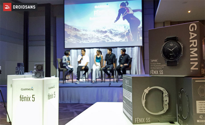 GARMIN เปิดตัว Fenix 5 ในประเทศไทย มาพร้อมรุ่นเล็ก Fenix 5S และรุ่นท็อป Fenix 5X จองได้แล้ววันนี้