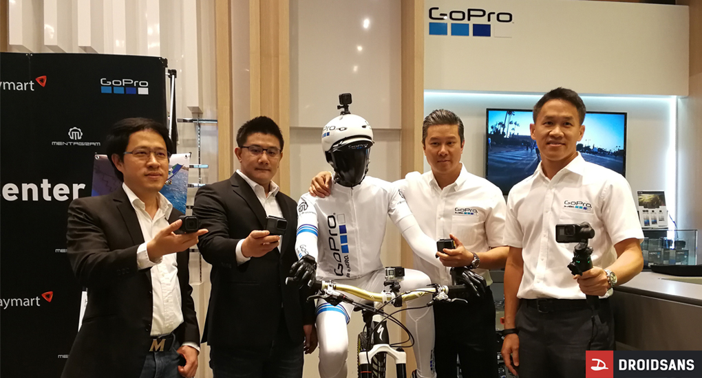GoPro และ Mentagram จับมือ Jaymart เปิดตัว GoPro Training Center แห่งแรกในอาเซียน พร้อมเปิดตัว GoPro HERO5