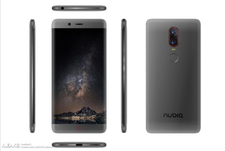 หลุดข้อมูล Nubia Z17 มาพร้อมหน้าจอโค้ง, กล้องคู่ และชิป Snapdragon 835
