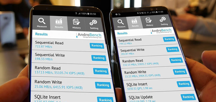 อันยอง.. หรือ Galaxy S8 มีการใช้ชิปหน่วยความจำ UFS ต่างกัน ในแต่ละประเทศ