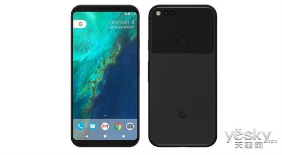 ขอบหาย.. หลุดภาพเรนเดอร์ Google Pixel 2 โชว์หน้าจอไร้ขอบและกล้องหลังคู่ แถมด้วย Snapdragon 836