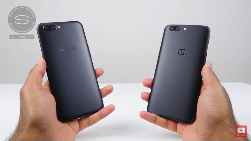 ชมการเปรียบเทียบตัวเครื่อง OnePlus 5 กับ OPPO R11 ทุกซอกทุกมุม