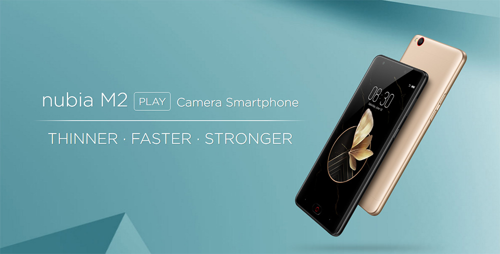 nubia เปิดตัว M2 Play มาพร้อมหน้าจอ 5.5 นิ้ว RAM 3GB และกล้องหน้ามุมกว้าง 84 องศา