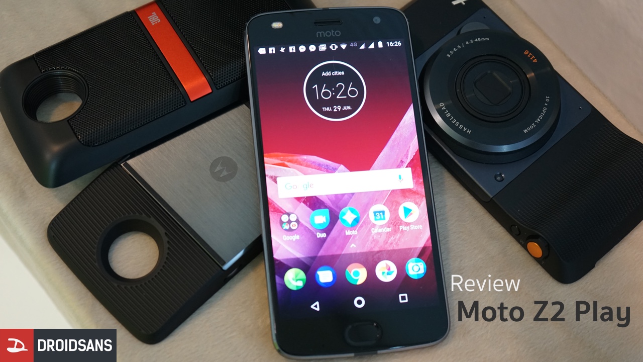 รีวิว moto Z2 Play รวมจุดเด่น ข้อดีข้อเสีย พร้อมฟันธงน่าซื้อรึเปล่า