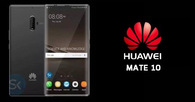 หลุดภาพเรนเดอร์ล่าสุดของ Huawei Mate 10 ขอบจอบางเฉียบและกล้อง 4 ตัวหน้า-หลัง