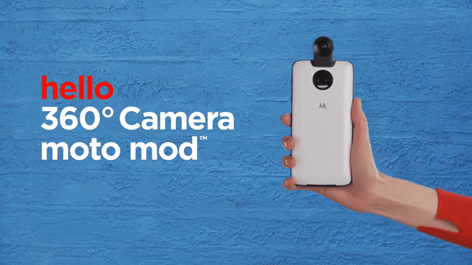เปิดตัว Moto Mods กล้อง 360 องศา ถ่ายภาพระดับ 4K พร้อมระบบอัดเสียง 3D รอบทิศทาง