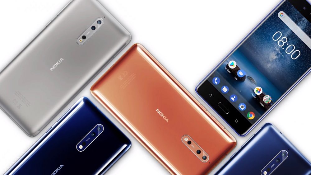 Nokia 8 เปิดตัวอย่างเป็นทางการ มาพร้อมกล้องหลังคู่เลนส์ ZEISS และระบบเสียง OZO