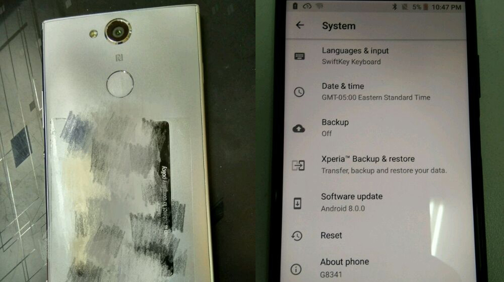 หลุดภาพที่คาดว่าเป็น Xperia โมเดล G83XX, G8441 สองตัวทอป และอีกรุ่นอีกปริศนา