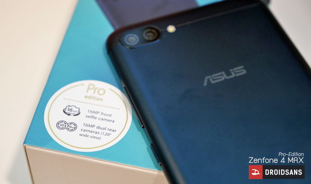 [Review] รีวิว Asus Zenfone 4 Max Pro-Edition แบตอึด กล้องพอได้ แต่ยังไม่สุด