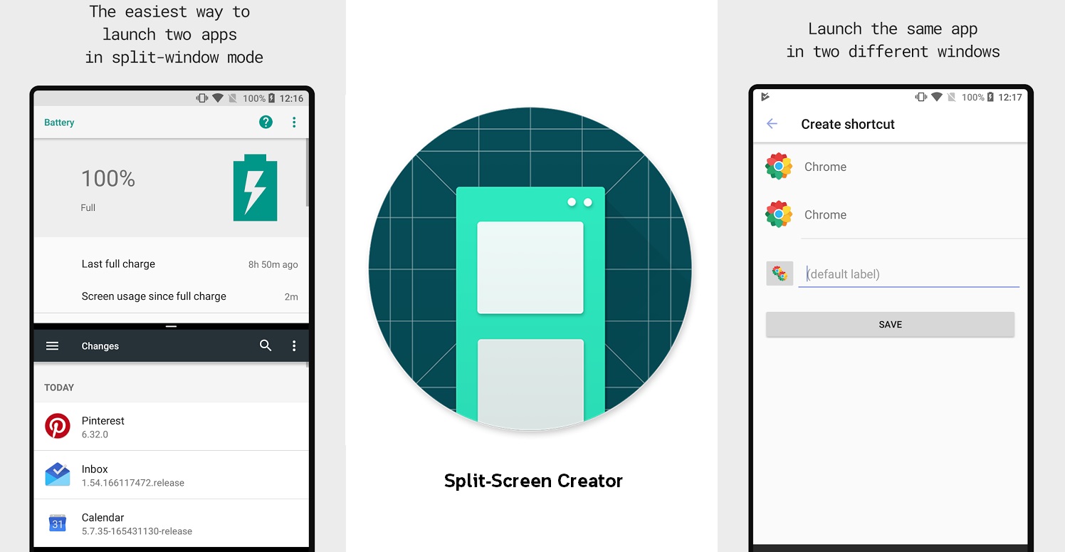 Split-Screen Creator แอปแบ่งจอสไตล์ App Pair ของ Note 8 (ใช้ได้กับ Android ทุกรุ่นที่รับ Multi Window)